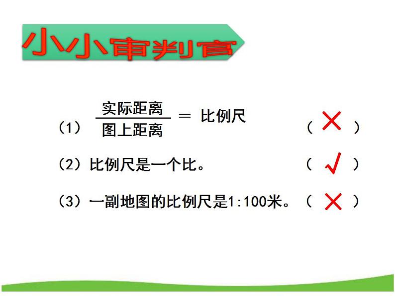 西师大版六年级数学上册课件 5.2 比例尺06