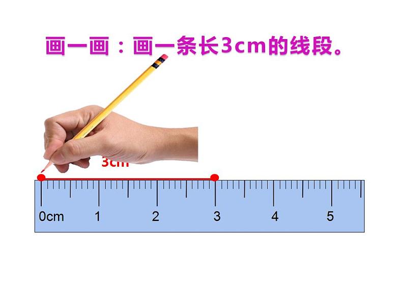 西师大版四年级数学上册课件 3.1 线段、直线和射线第7页