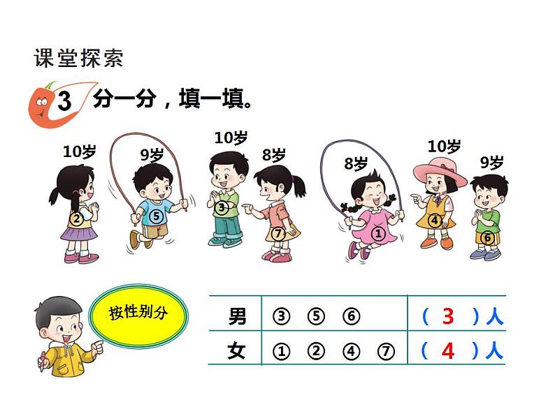 西师大版一年级数学上册课件 3.1 分一分07