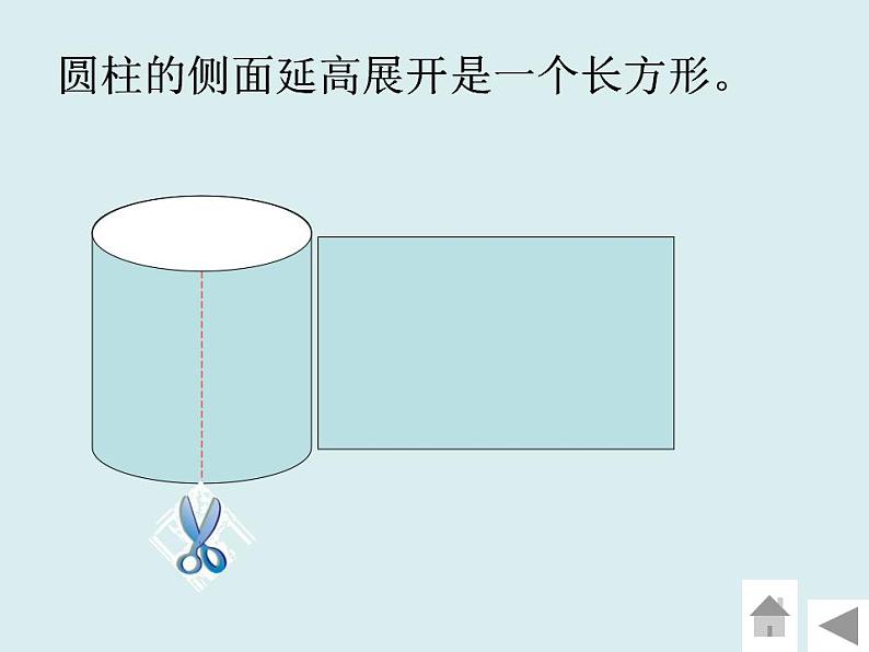 优秀课件北师大版六年级下册数学《圆柱的表面积》课件08