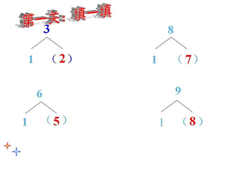 西师大版一年级数学上册课件 2.3 8，9的加减法第2页