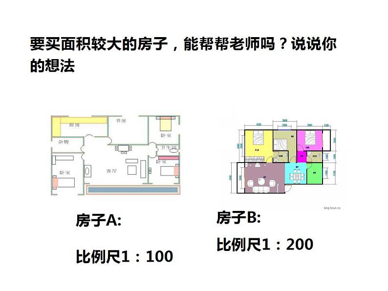 西师大版六年级数学上册课件 5.2 比例尺第3页