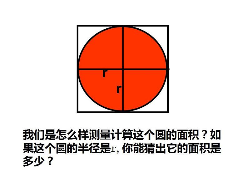 西师大版六年级数学上册课件 2.3 圆的面积第8页