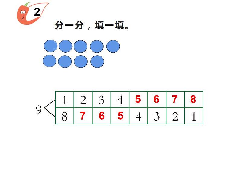 西师大版一年级数学上册课件 2.3 8，9的加减法05