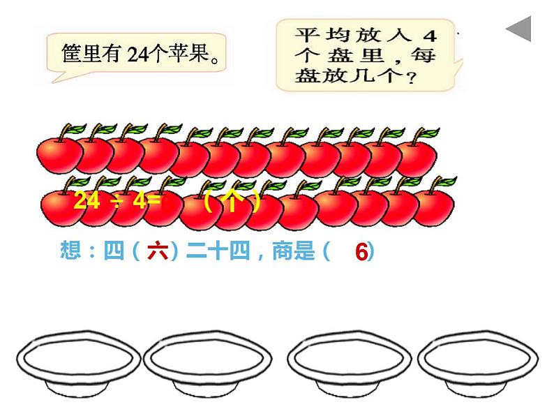 西师大版二年级数学上册课件 6.3 用乘法口诀求商08