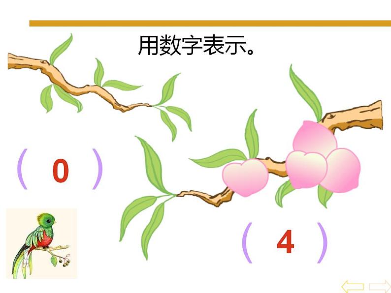 西师大版一年级数学上册课件 1.2 0的认识第3页