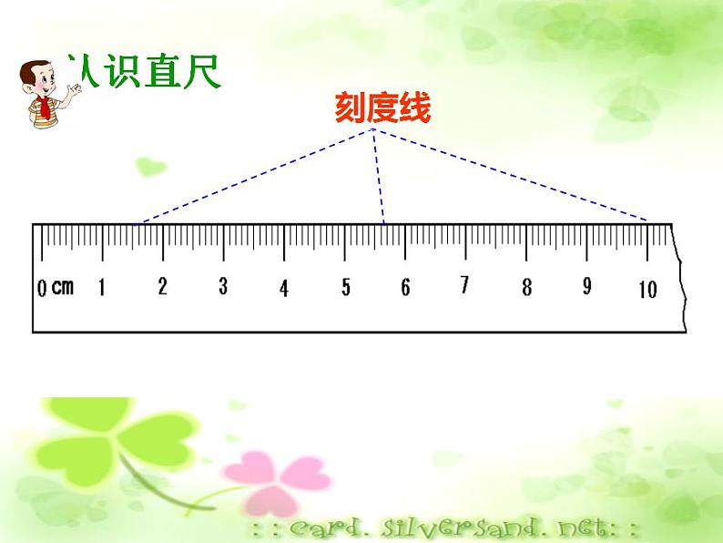 西师大版二年级数学上册课件 5.1 用厘米作单位量长度08