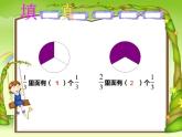 西師大版三年級(jí)數(shù)學(xué)上冊(cè)課件 8.2 簡(jiǎn)單的同分母分?jǐn)?shù)加減法