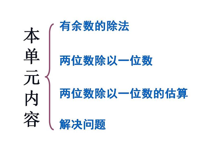 西师大版三年级数学上册课件 4.1 两位数除以一位数第2页