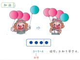 人教版一年级数学上册 5以内的加法（课件)