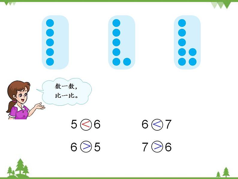 人教版一年级数学上册 6、7的认识（课件)第7页