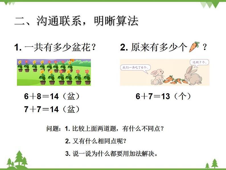 人教版一年级数学上册 20以内的进位加法整理和复习2（课件)第4页