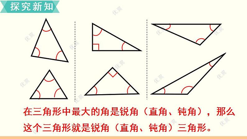 苏教四数下第七单元第4课时   三角形的分类课件PPT06
