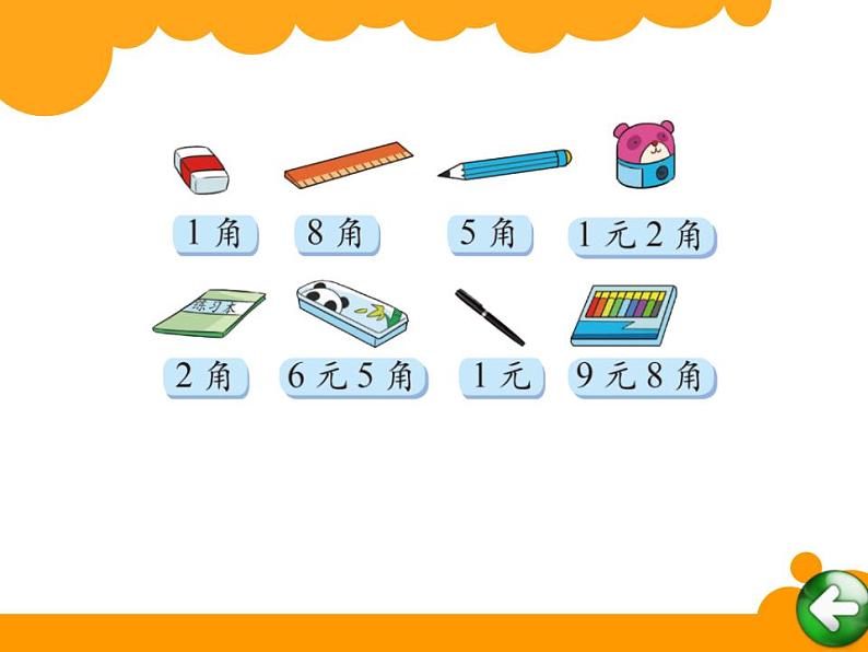 二年级上册数学课件-2.1 买文具（12）-北师大版第2页