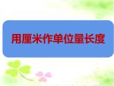 5.1 用厘米作单位量长度（6）（课件）数学二年级上册-西师大版