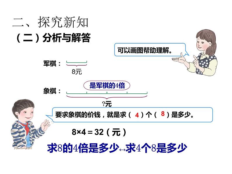 6.5 问题解决（6）（课件）数学二年级上册-西师大版第4页