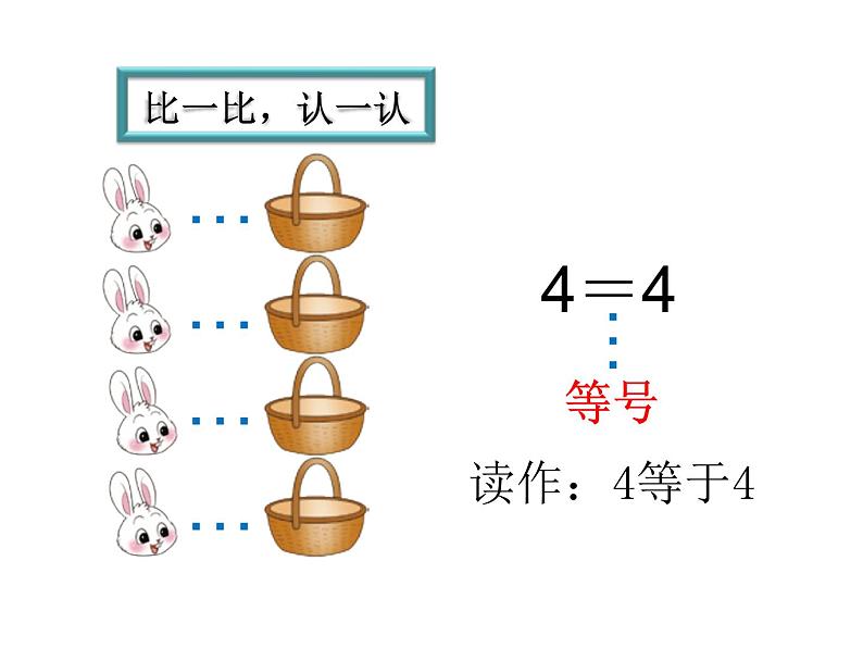 一年级上册数学课件-1.6 动物乐园（5）-北师大版第3页