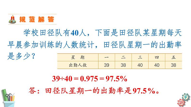 六年级数学上册课件 6.5 求生活中百分率的实际问题 苏教版08