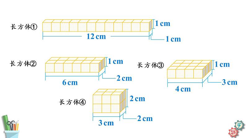 六年级数学上册课件 1.6 长方体和正方体体积公式推导 苏教版08