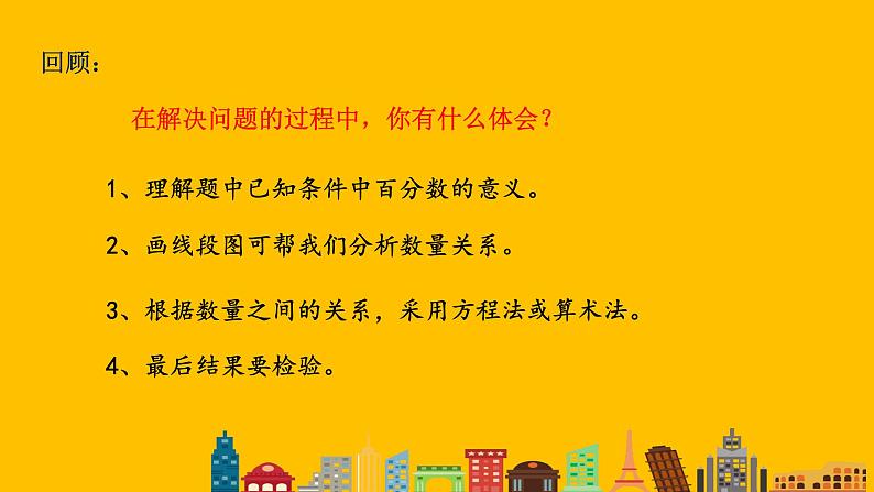 四 列方程解决稍复杂的百分数实际问题（课件）-2021-2022学年数学六年级上册 苏教版06