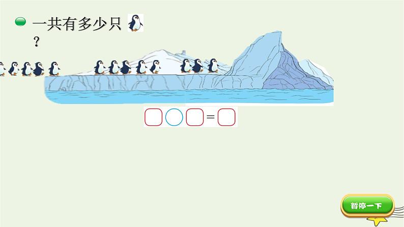 第三单元 《可爱的企鹅》（课件）--2021-2022学年数学一年级上册北师大版第2页