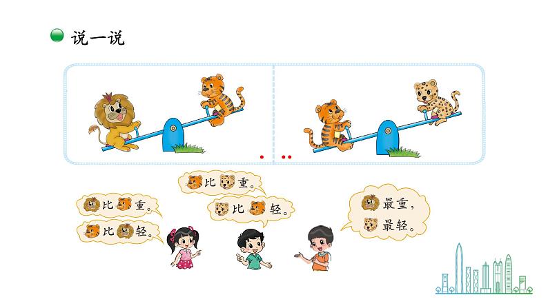 第二单元第03课时《跷跷板》（课件）-2021-2022学年数学一年级上册北师大版第4页
