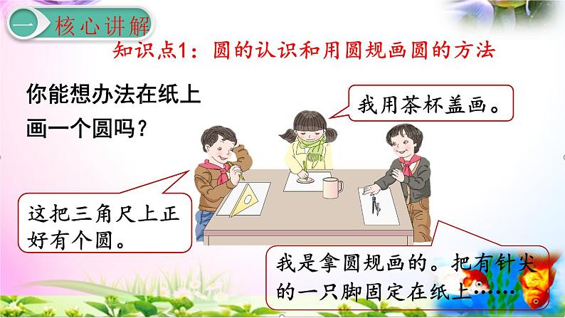 人教版六年级上册数学5.1圆的认识讲解视频+课本习题讲解+考点+PPT课件【易懂通课堂】03