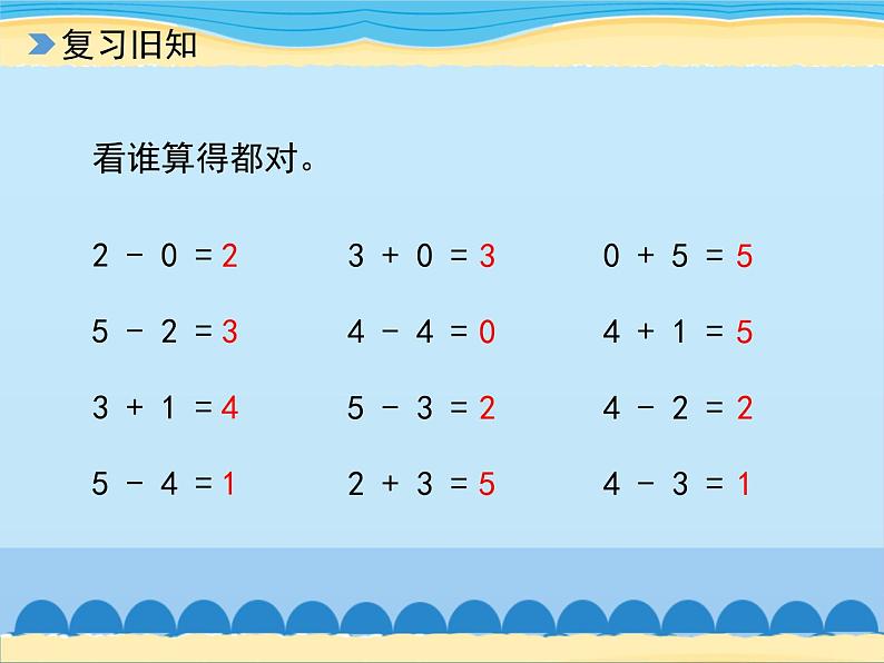 三 走进花果山——10以内的加减法-得数是6、7的加法（3）_（课件）数学一年级上册 青岛版第2页