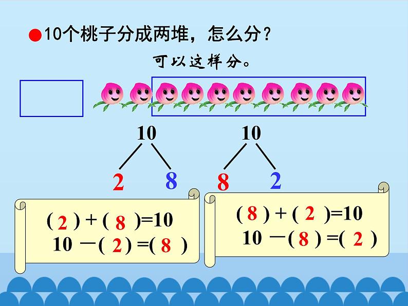 三 走进花果山——10以内的加减法-10的加减法（6）_（课件）数学一年级上册 青岛版07