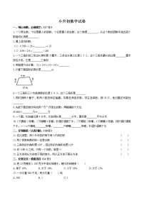 小升初数学试卷（十一）