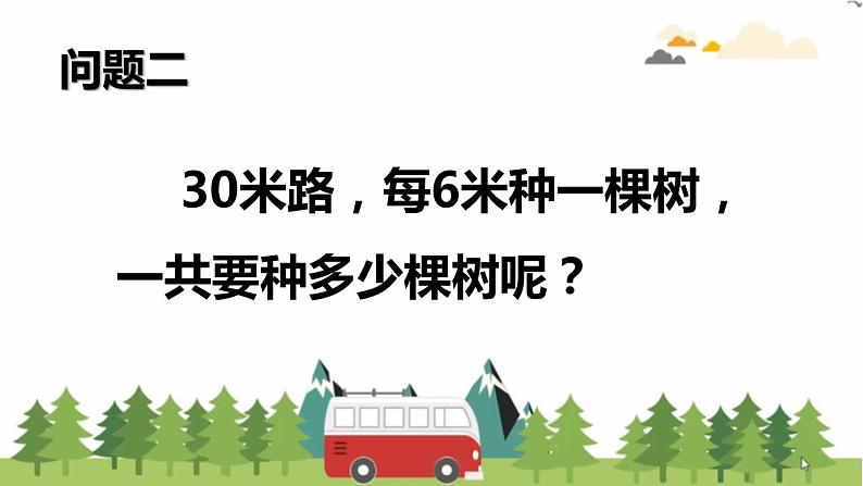 冀教版数学四年级上册 九 探索乐园_植树问题(1) 课件06