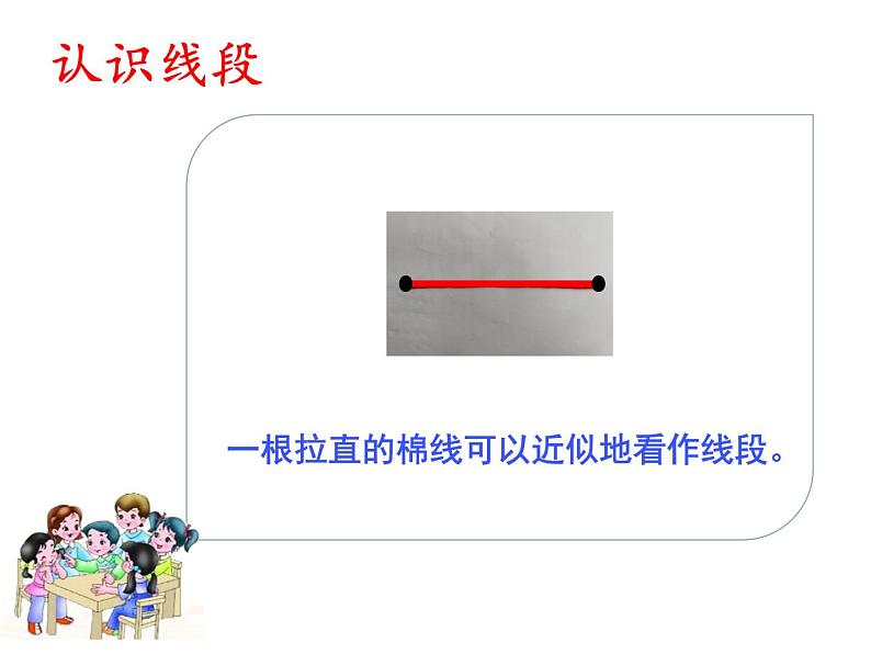 冀教版数学四年级上册 四 线和角_线段、直线、射线 课件03