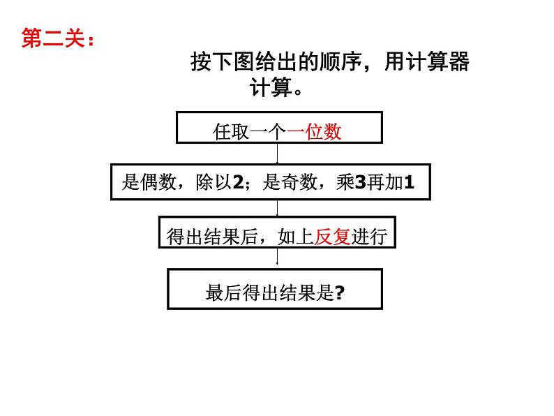 冀教版数学四年级上册 六 认识更大的数-用计算器探索规律 课件04