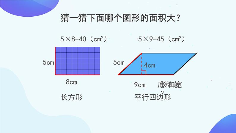 6.1 平行四边形的面积-五年级上册数学-人教版课件PPT02