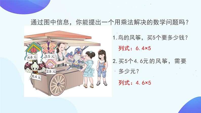 1.1 小数乘整数-五年级上册数学-人教版课件PPT第3页