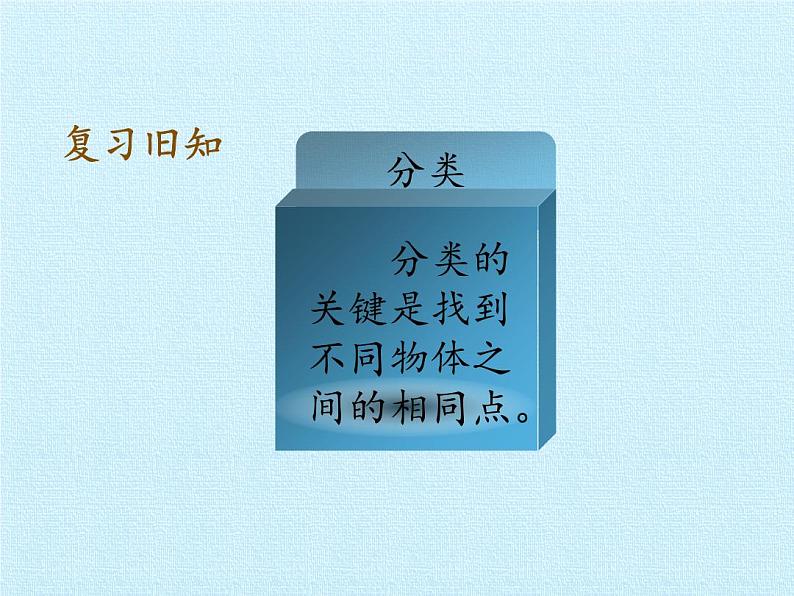 西师大版一年级数学上册 三 分一分 认识图形 复习课件03