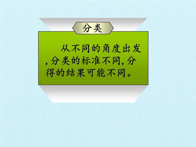 西师大版一年级数学上册 三 分一分 认识图形 复习课件05