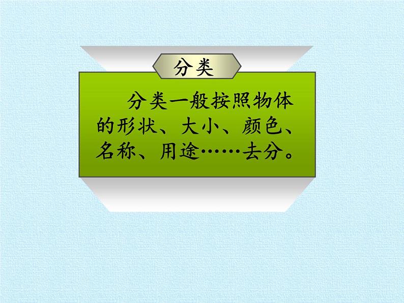 西师大版一年级数学上册 三 分一分 认识图形 复习课件06