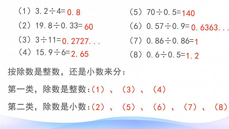 3.6 小数除法-整理和复习-五年级上册数学-人教版课件PPT06