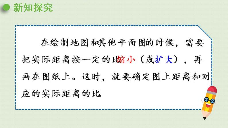 人教版六年级数学下册 4比例 3比例的应用 第1课时  比例尺（1）课件第4页