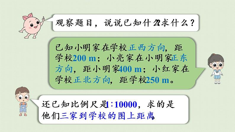 人教版六年级数学下册 4比例 3比例的应用 第3课时  比例尺（3）课件第6页