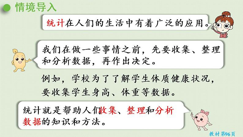 人教版六年级数学下册 6总复习 3统计与概率 第1课时  统计表与统计图 课件02