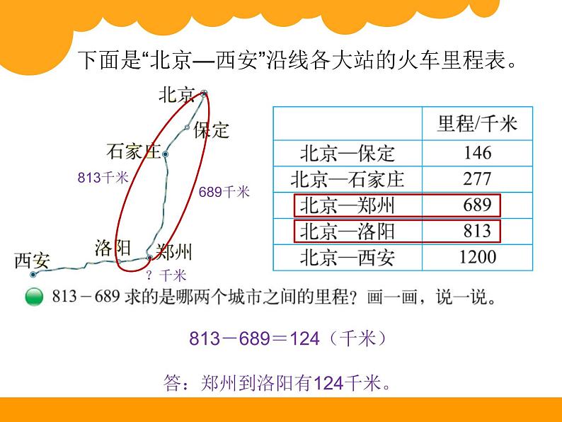 北师大版数学三年级上册 3.4 里程表（一）课件第4页