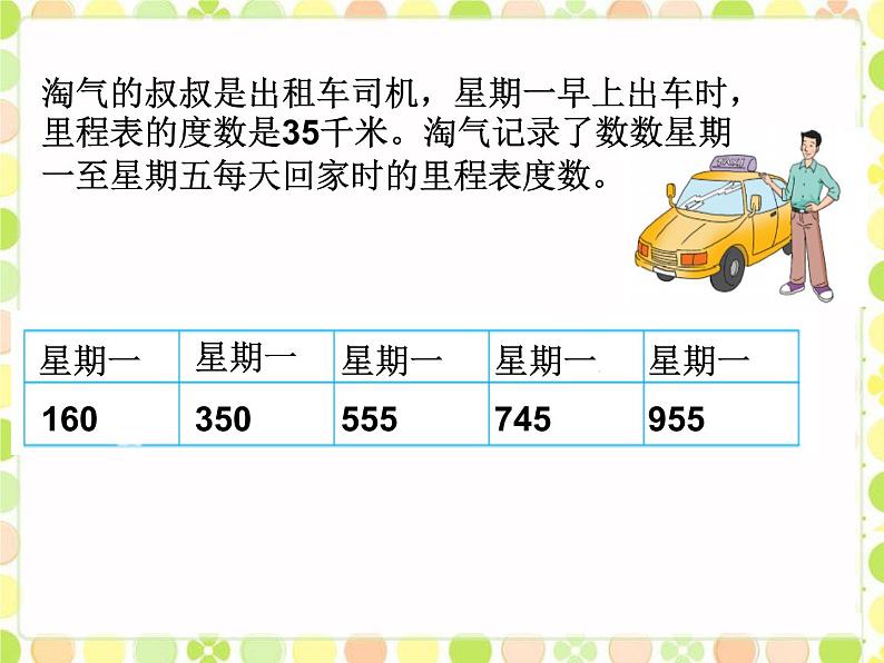 北师大版数学三年级上册 3.5 里程表（二）(3)课件第2页