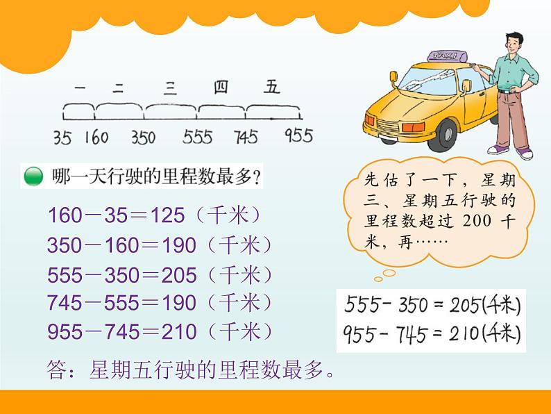 北师大版数学三年级上册 3.5 里程表（二）课件03