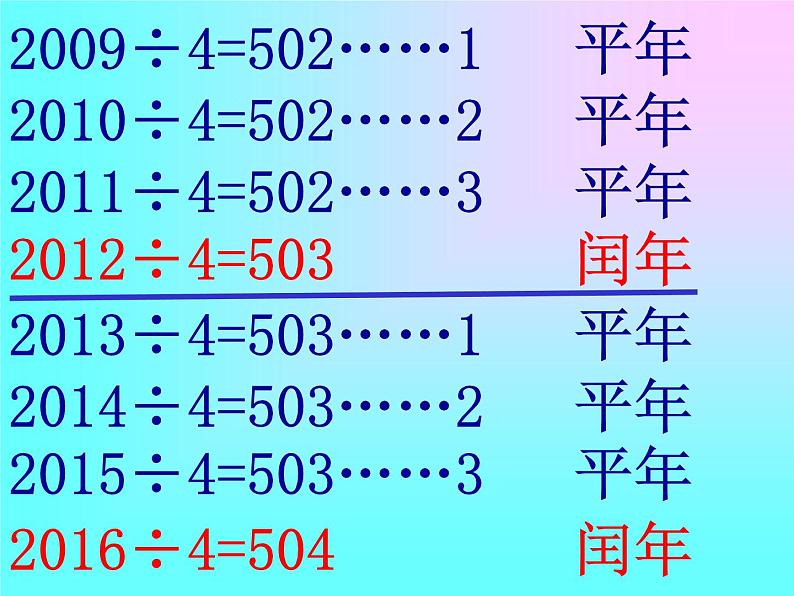 北师大版数学三年级上册 7.1 看日历(1)课件08