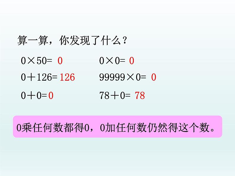 北师大版数学三年级上册 6.5 ----0乘5课件第3页