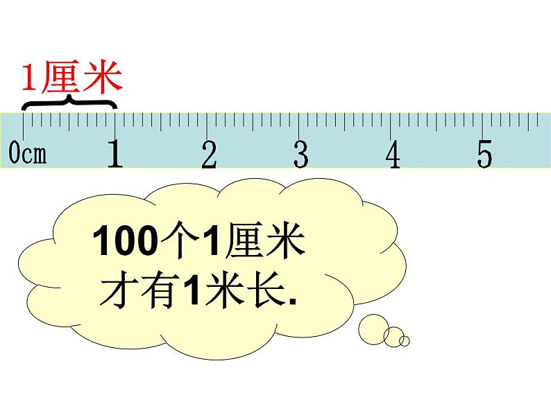 北师大版数学二年级上册 6.3 1米有多长（课件）第6页