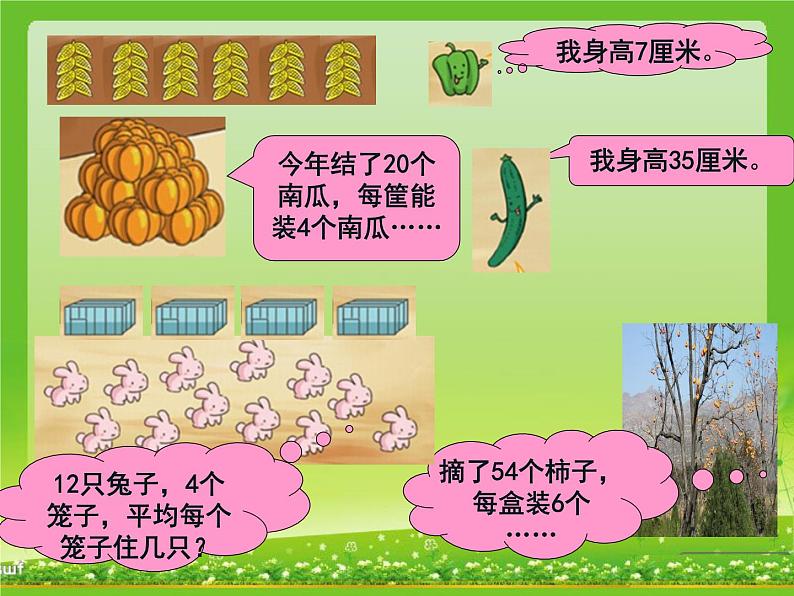 北师大版数学二年级上册 9.2 农家小院（课件）第3页