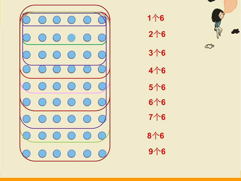 北师大版数学二年级上册 8.1 有多少张贴画(1)（课件）06